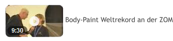 Body-Paint Weltrekord an der ZOM